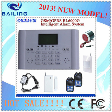 GSM SMS Wireless Intelligent Home Alarm System